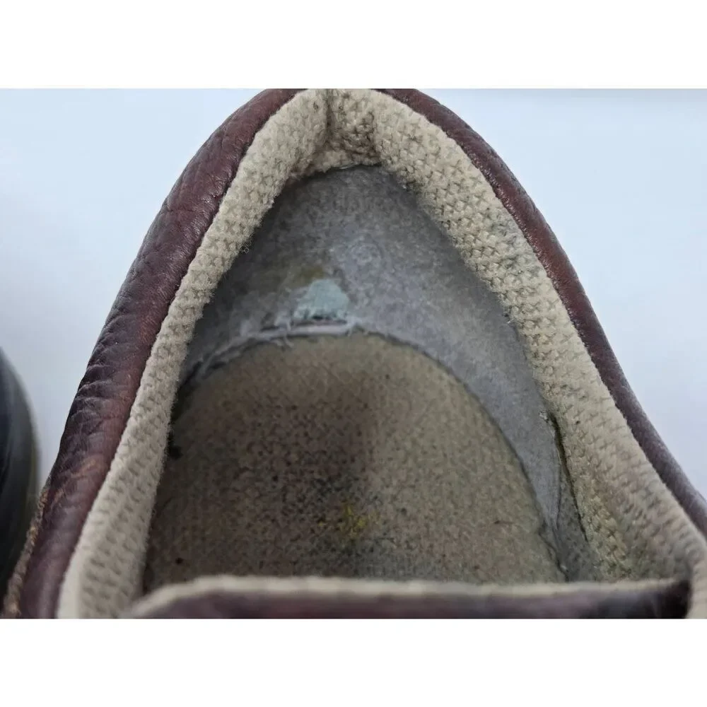 DR MARTENS BROWN LEATHER OXFORDS SHOES AW004 MEN'S SIZE US 12 M LACE UP 11194